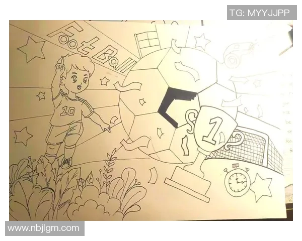 幼儿园小朋友们的创意画作展现足球明星的风采与梦想